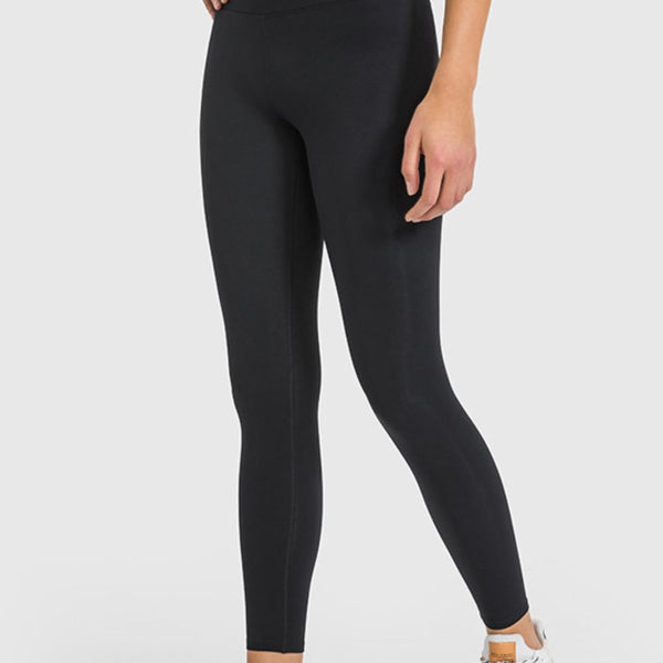 High Waist Ankle-Length Yoga Leggings